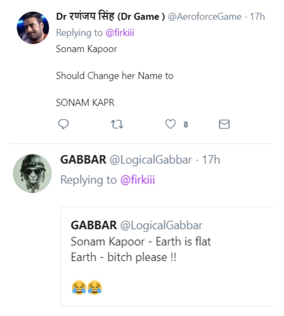 Body shaming comments on Sonam Kapoor